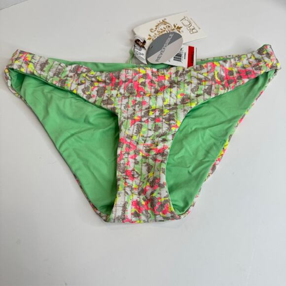 Becca Call of the Wild X-Small Reversible Hipster Bikini Bottom - Picture 3 of 14
